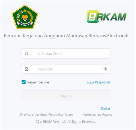 Silahkan baca ulasan cara install artinya kamu harus segera berpindah ke versi yang terbaru, dapodik 2022 merupakan generasi. Panduan Penggunaan e-RKAM - MTs SUNAN GIRI