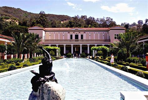 The J Paul Getty Museum At The Getty Villa Overlooking Th Flickr