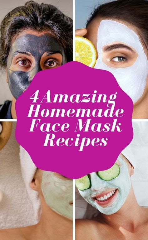 homemade face mask 4 easy diy recipes homemade face mask recipes homemade face masks