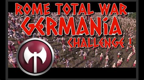 Rome Total War Germania Blitz Challenge Youtube