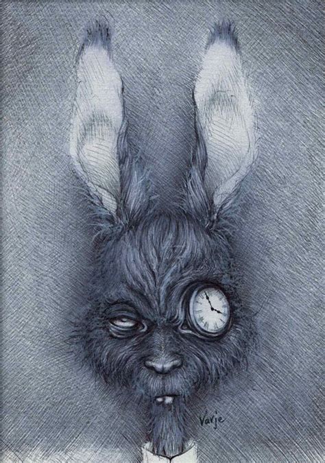 Creepy Bunny Drawing At Paintingvalley Com Explore Collection Of Creepy Bunny Drawing