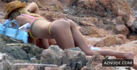 Heidi Klum Topless At A Beach In Italy Aznude