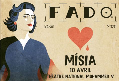 Portuguese fado singer misia puts her most intimate feelings onto the stage. Ticket Maroc | Mísia FADO FESTIVAL 2020 - Théâtre National ...