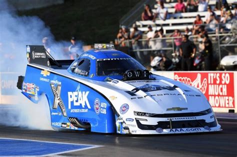 John Force And The Peak Chevy Lead John Force Racing Friday At Brainerd