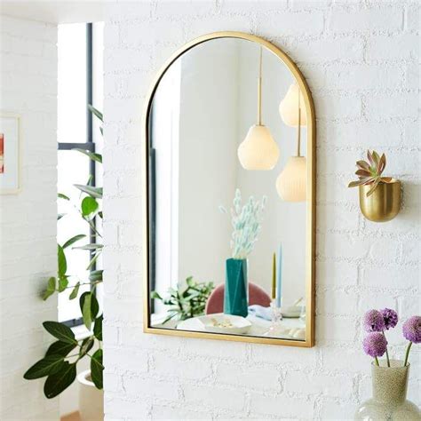 west elm Metal Framed Arched Wall Mirror #Sponsored , #Ad, #Metal#elm#