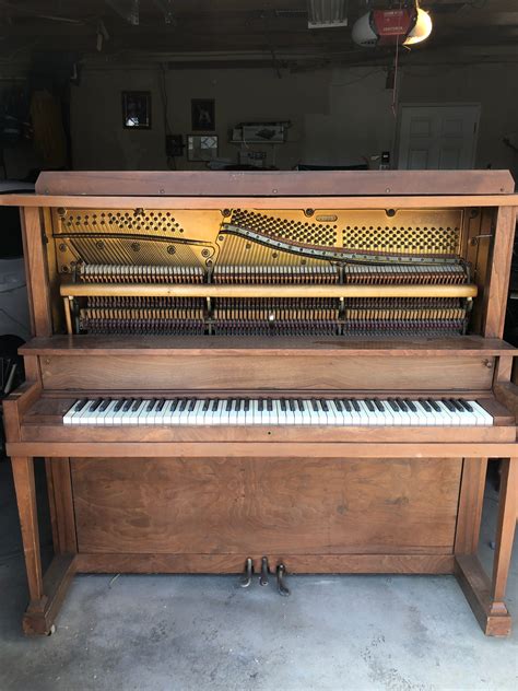 I Have A St Regis Upright Baby Grand Piano Serial Number 134287 I