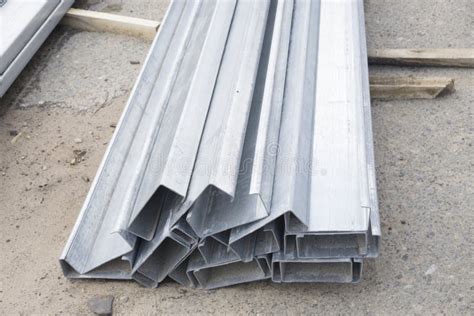 Set Of Building Profiles Steel Profiles For Repair Construction Works