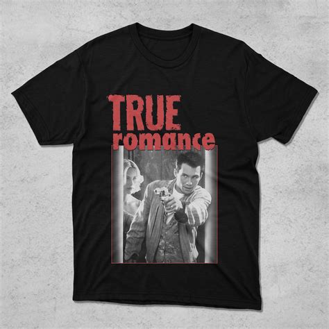 True Romance Retro Movie T Shirt True Romance T Shirt Etsy