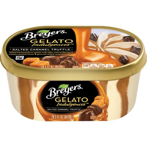 Breyers Salted Caramel Gelato Ice Cream Foodtown