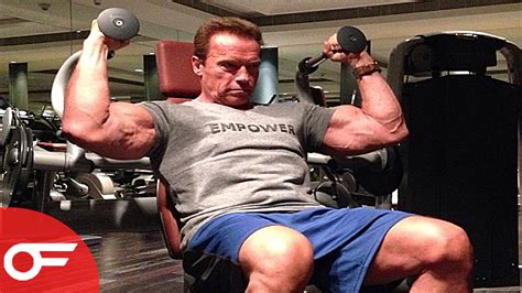 Arnold Schwarzenegger In The Gym Youtube