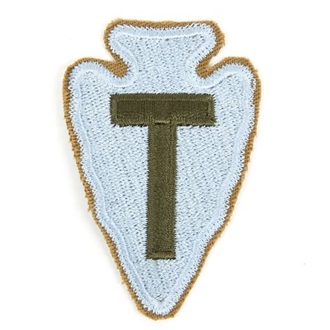 Us Wwii 36th Infantry Division Shoulder Patch Arrowhead