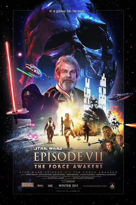 Star Wars Episode Vii The Force Awakens Poster Star Wars Episodes