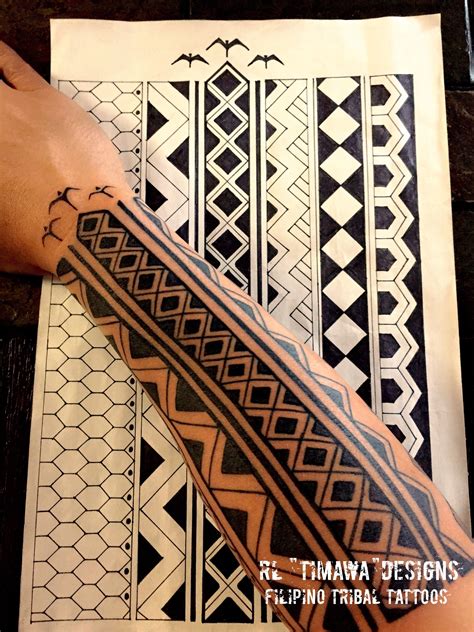 Contemporary Filipino Tribal Tattoo Designs Filipinotattoossymbols
