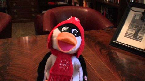Christmas Penguin Singing Youtube