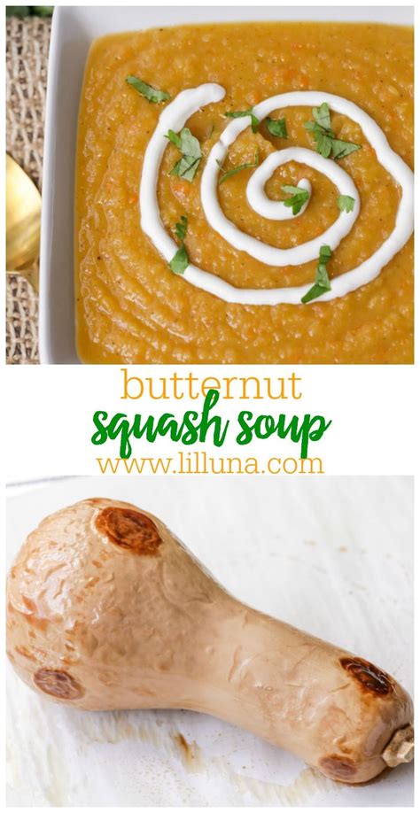 Butternut squash is as delicious in salads, soups as it is on the grill. Roasted Butternut Squash Soup Recipe | Lil' Luna | Recipe ...