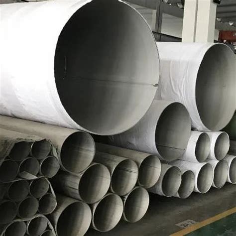 Stainless Steel 304 Schedule 40 Welded Pipes 6 Meter Size 14 Nb To