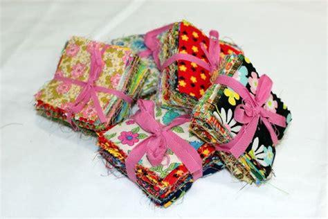 Vintage Fabric Mini Charm Pack 2 12 By Bolamodesignstudio On Etsy 6