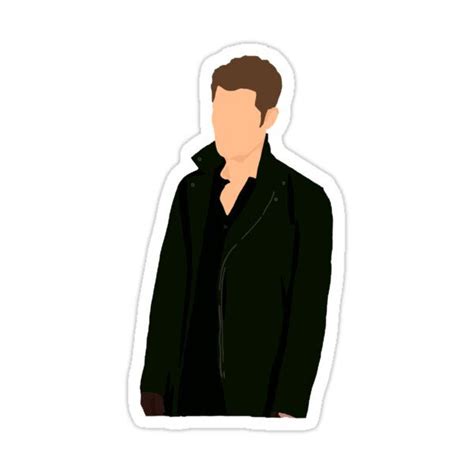 Klaus Mikaelson The Originals Sticker Sticker By Mariasaesthetic In