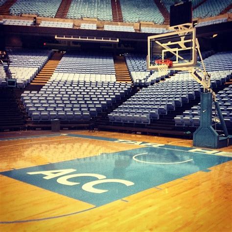 Arenas & stadiums in chapel hill. Dean E. Smith Center - College Basketball Court in University of North Carolina at Chapel Hill