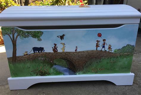 Pin On Hand Painted Toy Boxes
