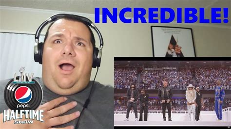 Super Bowl Lvi Half Time Show Reaction First Time Watch Youtube