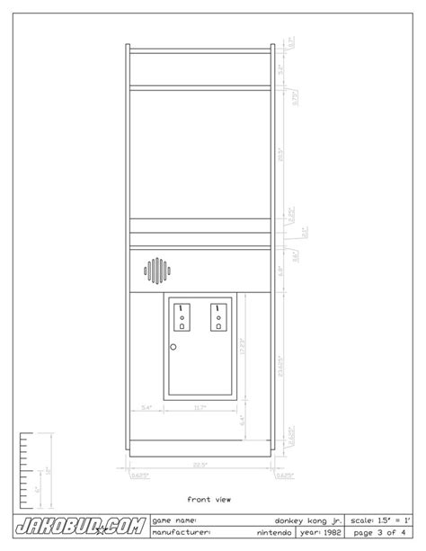 1983 the right modern hot price donkey kong arcade cabinet dimensions you can actually compare and choose by the hot price donkey kong arcade. 1000+ images about Arcade Plans on Pinterest