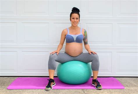 Exercises To Induce Labor Naturally Diary Of A Fit Mommy