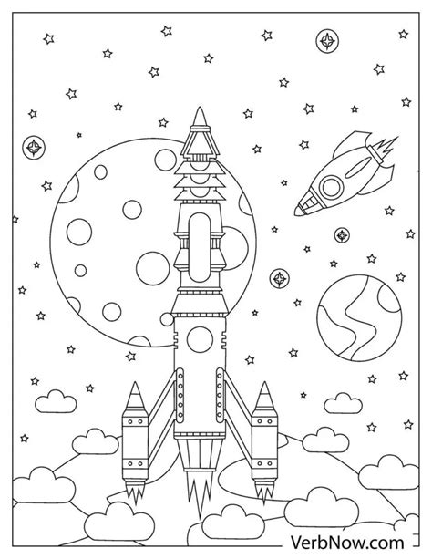 Free Rocket Coloring Pages For Download Printable Pdf Verbnow