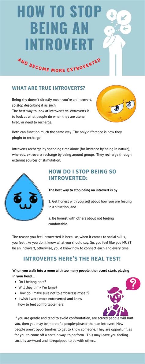 How To Stop Being An Introvert And Become More Extroverted Confidence