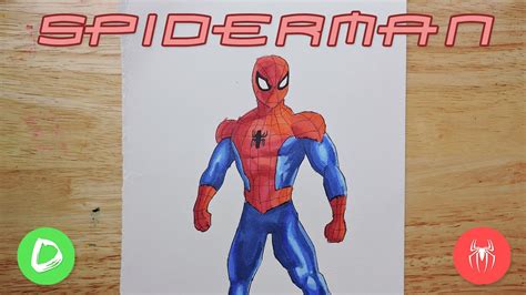 How To Draw Spiderman Como Dibujar A Spiderman Spiderman Youtube