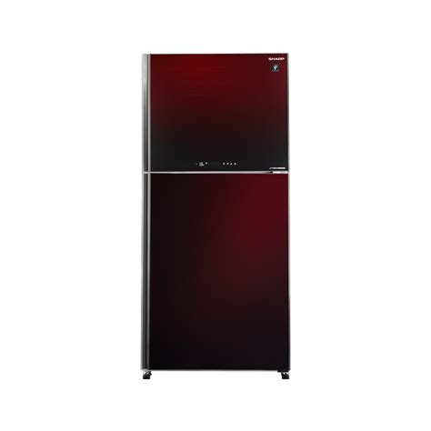 Sharp Refrigerator Inverter Digital No Frost 480 Liter 2 Glass Doors