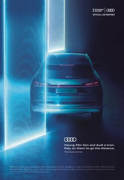 Audi Tottenham Hotspur Partnership By Bbh London Car Advertising Design Automobile