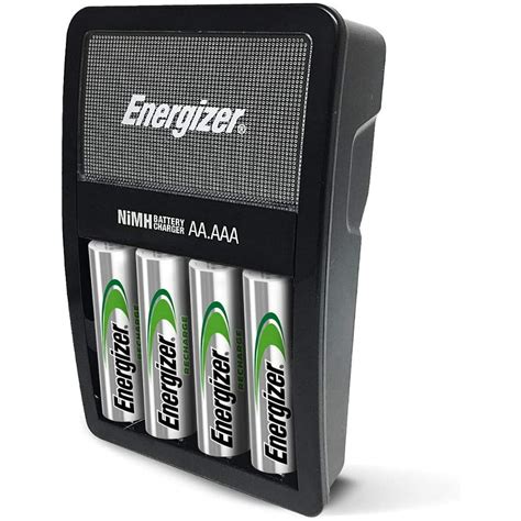 Energizer Rechargeable Aa And Aaa Battery Charger Recharge Value With