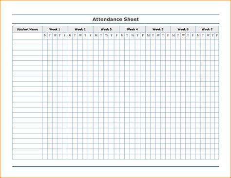 Free Employee Attendance Tracker 2020 Free Printable Absentee