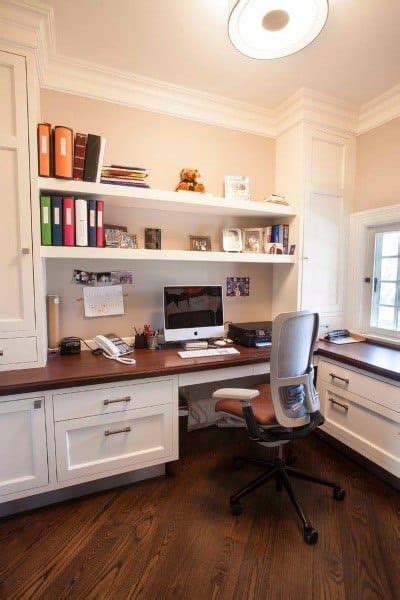 Top 50 Best Built In Desk Ideas Cool Work Space Designs