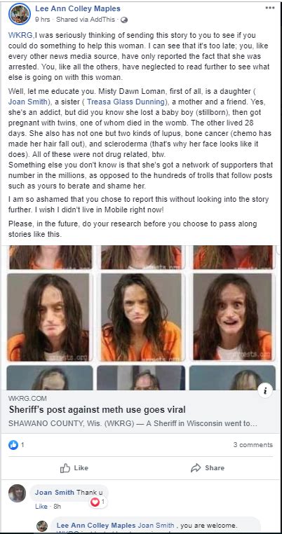 Fact Check Who Is Misty Loman Is The Mugshot Timeline True What