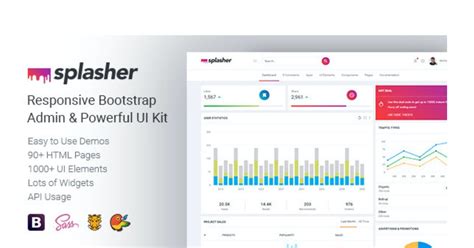 It is the perfect tool for agencies focus provides some unique and quality features in the chart section. Bootstrap Download A Responsive Organization Chart / 46 Free Bootstrap Admin Dashboard Templates ...