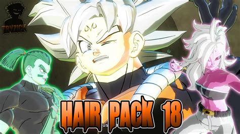 UI Goku Hair More HAIR PACK Tryzick Xenoverse Mods