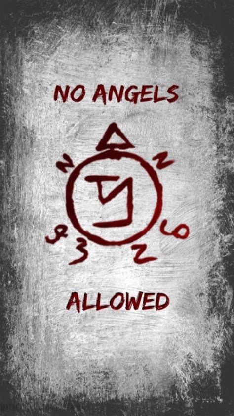 That's kinda why i named it no angels allowed. this took me a total of 11 hours because i didn't realize until now just how many little details each batim character has. No Angels Allowed Lock Screen | Supernatural wallpaper, Supernatural quotes, Supernatural fandom