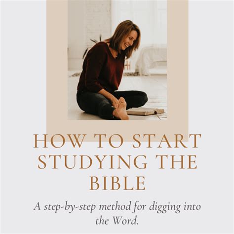 How To Start Studying The Bible Alli Patterson
