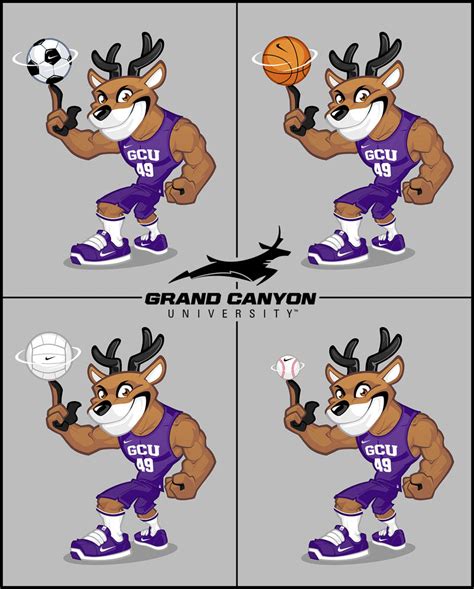 Sport Mascot Character Grand Canyon University By Sosfactory On Deviantart