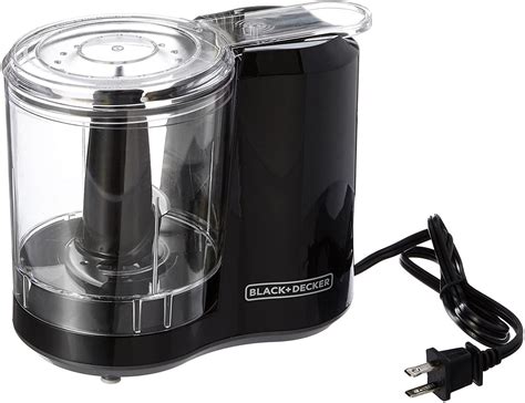 Blackdecker 3 Cup Electric Food Chopper Improved Assembly Black