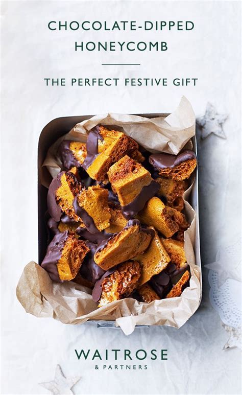 Chocolate Dipped Honeycomb Recipe Waitrose And Partners Recipe