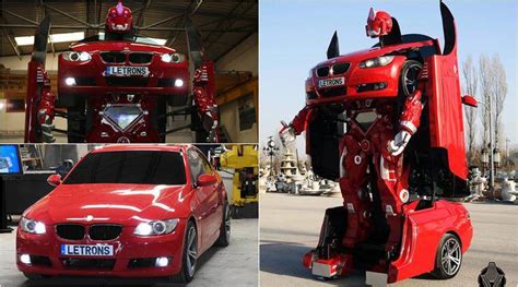 Video This Transformation Of A Bmw Car Into A Robot Is Amazing The