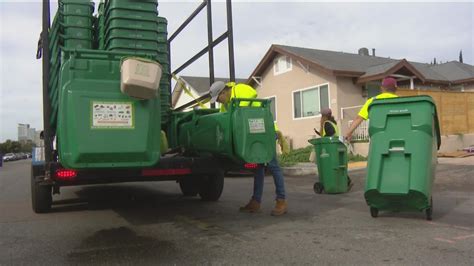 Green Recycling Bins Start Rolling Out In San Diego