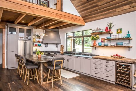 Install a range cooker in a cottage kitchen Brown's Lake | Grey Rustic Cottage Kitchen | Chervin ...