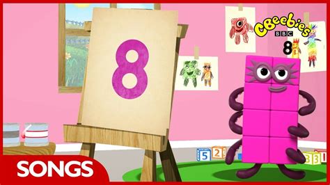 Numberblocks Songs Let S All Draw Numbers Cbeebies Youtube Otosection