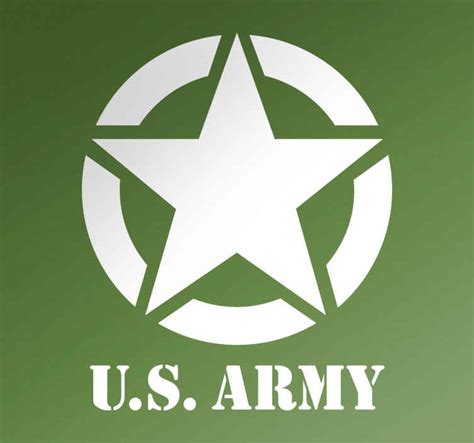 Logo Us Army Tenstickers