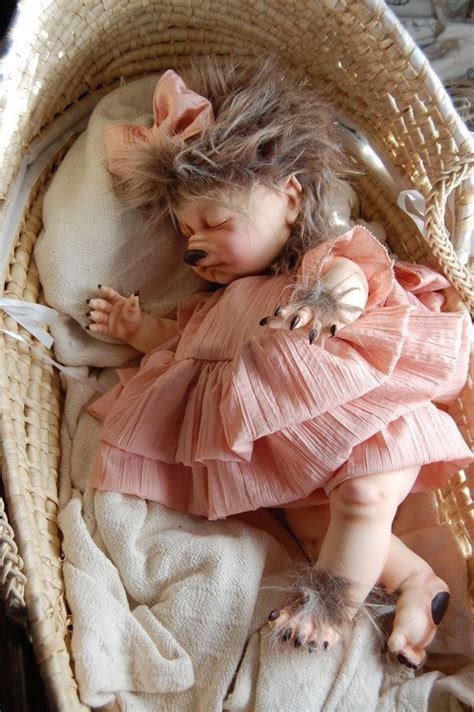Creepy Toys Scary Dolls Creepy Cute Ooak Art Doll Ooak Dolls Baby