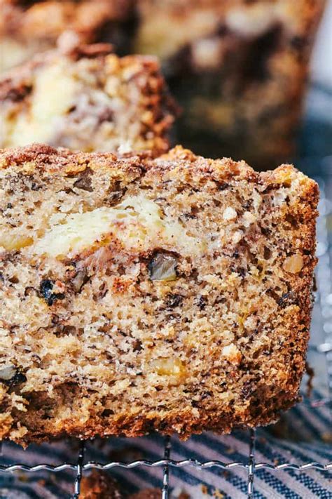 Cinnamon Swirl Cream Cheese Banana Bread The Recipe Critic